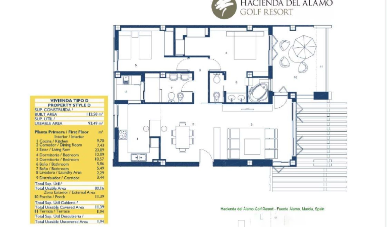 2 Bedroom Apartment For Sale | HDALosOlivos